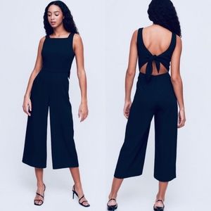 *SOLD* Aritzia Wilfred Écoulement Tie-Back Navy Jumpsuit